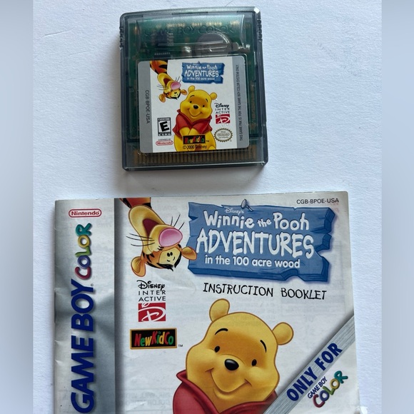 Video Games & Consoles | Gameboy Color Winnie The Pooh 10 Acre Wood ...